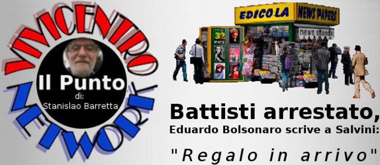 Battisti arrestato, Eduardo Bolsonaro scrive a Salvini: “Regalo in arrivo” (VIDEO)