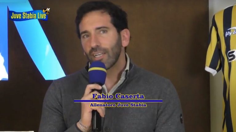 Juve Stabia Live, Fabio Caserta: Voglio riscrivere la storia del club