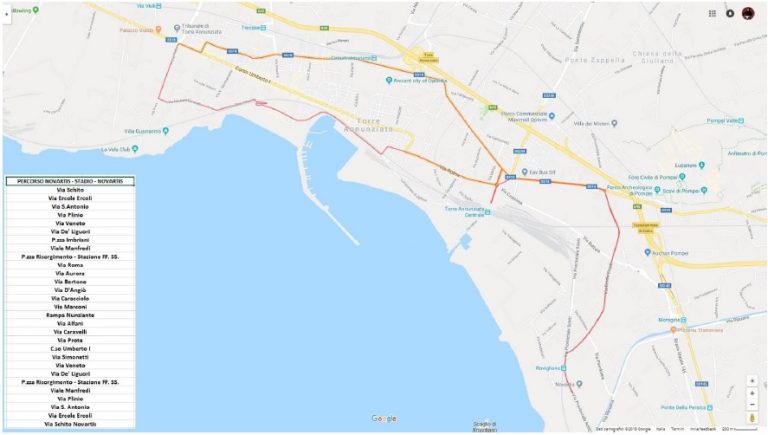 Nasce la “Circolare di Torre Annunziata Oplontina”, il servizio di autobus che collega l’intera città [FOTO]