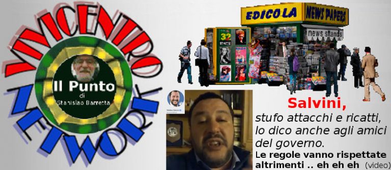 Scontro sui migranti tra Conte: “Li prenderò con l’aereo e li riporterò” e Salvini: “Altro che aerei, a casa un bel po’”