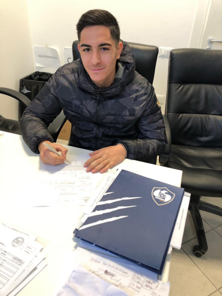 UFFICIALE – Cavese, fumata bianca per il classe 2002 Papa