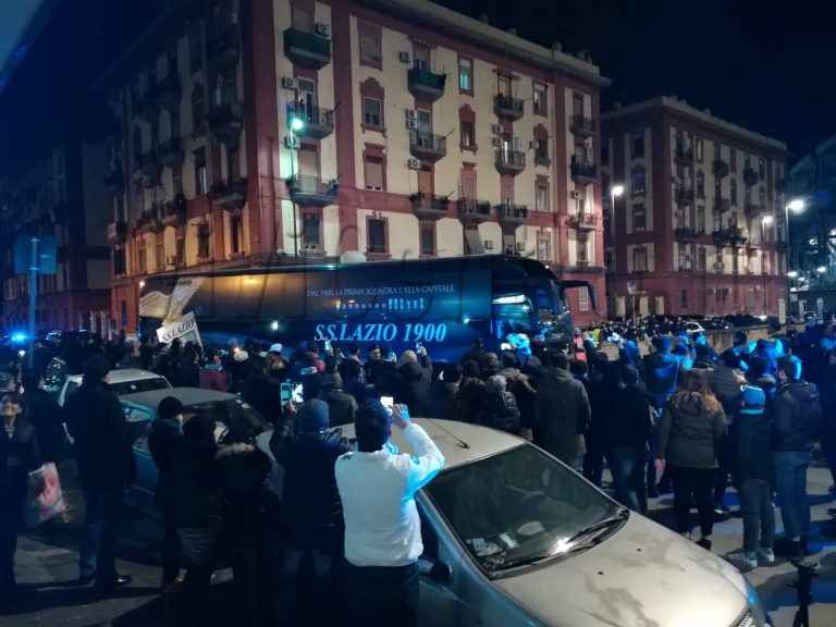 Serie A, Napoli e Lazio sono arrivate al San Paolo