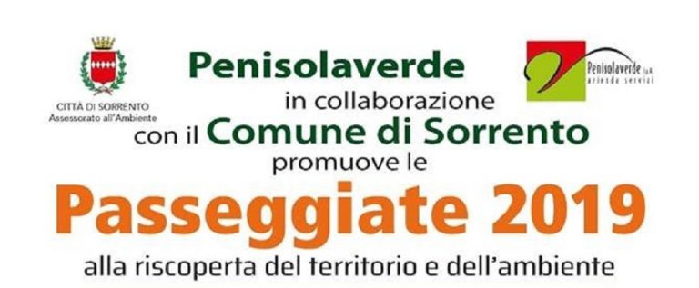 Sorrento, al via il nuovo ciclo di passeggiate ecologiche