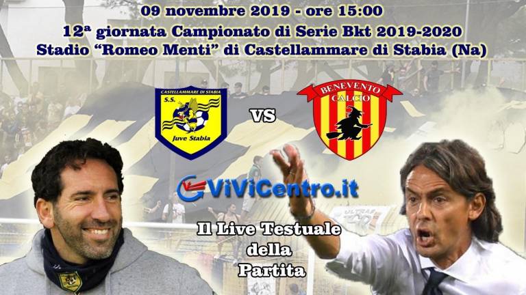 Rileggi LIVE – Juve Stabia vs Benevento: finisce 1-1 il derby