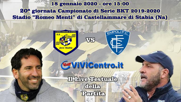 Rileggi LIVE – Juve Stabia-Empoli 1-0 (Forte 6°)
