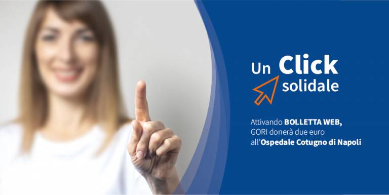EMERGENZA CORONAVIRUS: GORI lancia #UNCLICKSOLIDALE