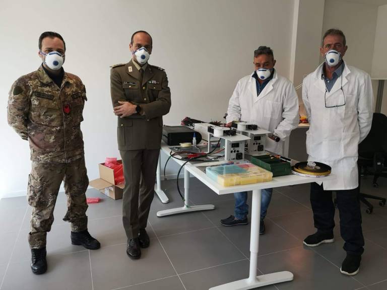 Maestranze Stabiesi per fronteggiare l’emergenza Covid-19