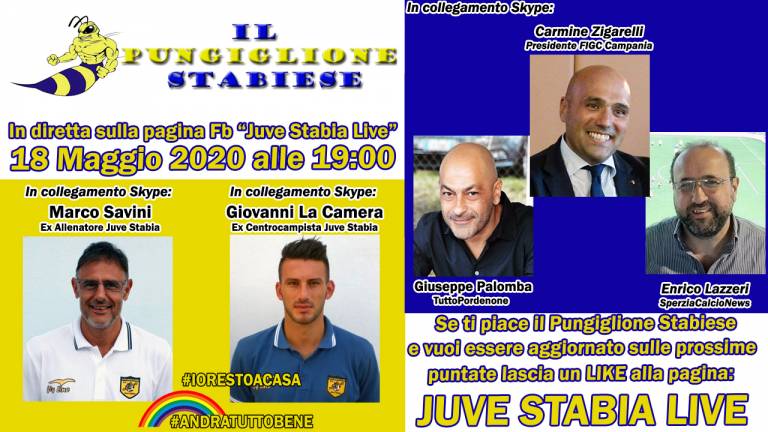 IL PUNGIGLIONE STABIESE: Settimo appuntamento #IORESTOACASA