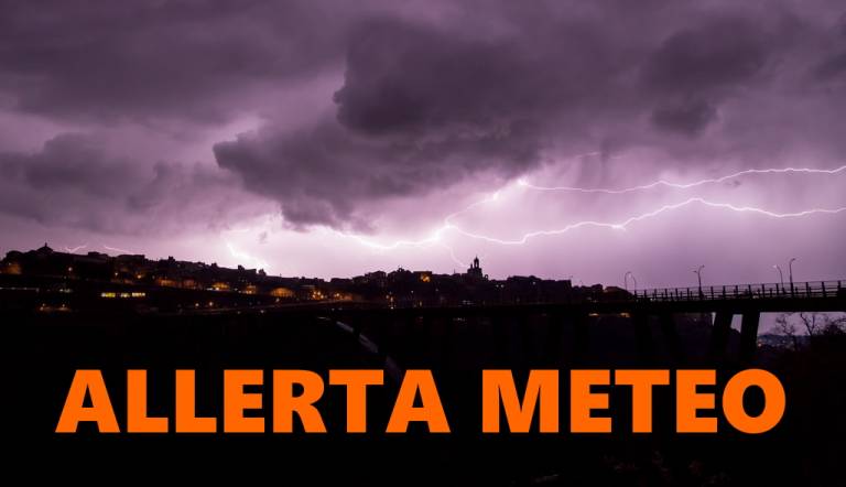 Allerta Meteo Arancione in vigore per la Campania fino alle 23:59