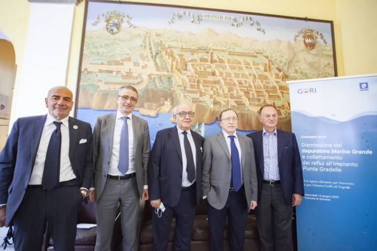 GORI: Al via la dismissione del depuratore di Marina Grande a Sorrento