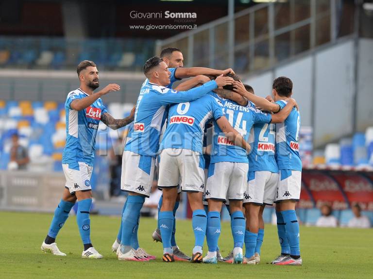 Napoli-Lazio, la probabile formazione azzurra