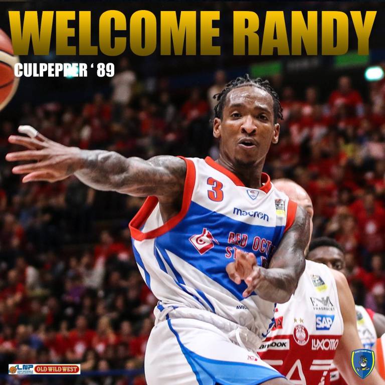 Givova Scafati, ufficiale l’arrivo di Randy Culpepper