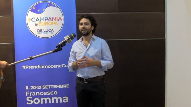 Francesco Somma di +Campania In Europa, l’invito al voto