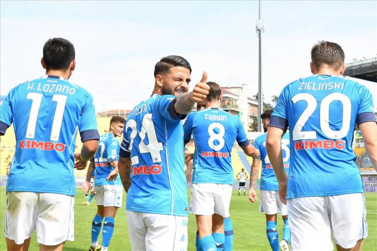 Il Podio Azzurro di Parma-Napoli