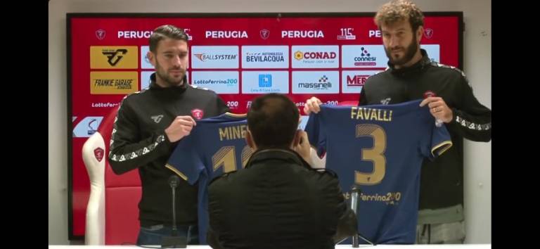 PERUGIA, PRESENTAZIONE VIDEO MATTIA MINESSO