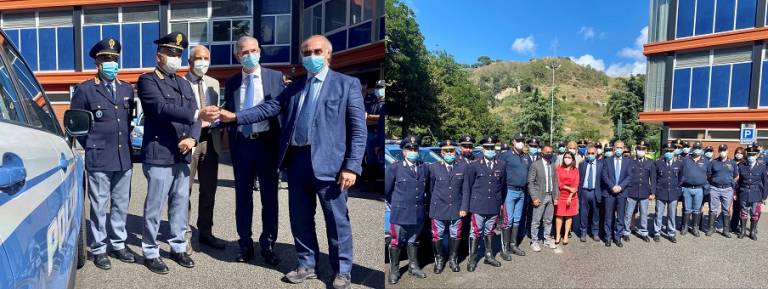 22 vetture consegnate alla Polizia Stradale da Autostrade Siciliane VIDEO