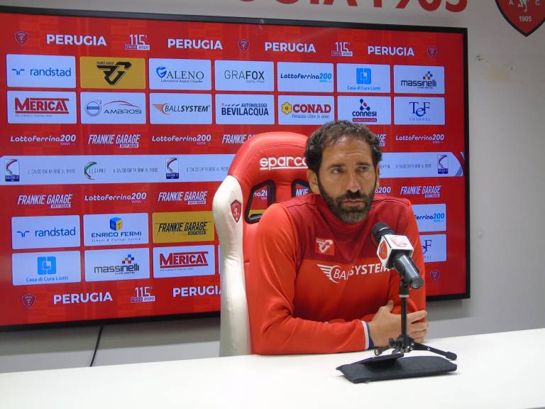 PERUGIA, CASERTA: “VIS PESARO LA PIU’ DIFFICILE DELLE ULTIME TRE” (VIDEO)