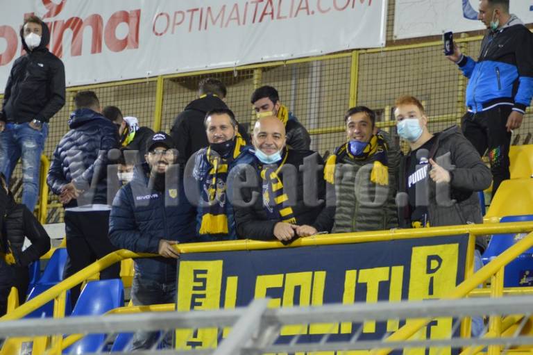 Juve Stabia – Cavese giocata in presenza di 461 tifosi | La fotogallery