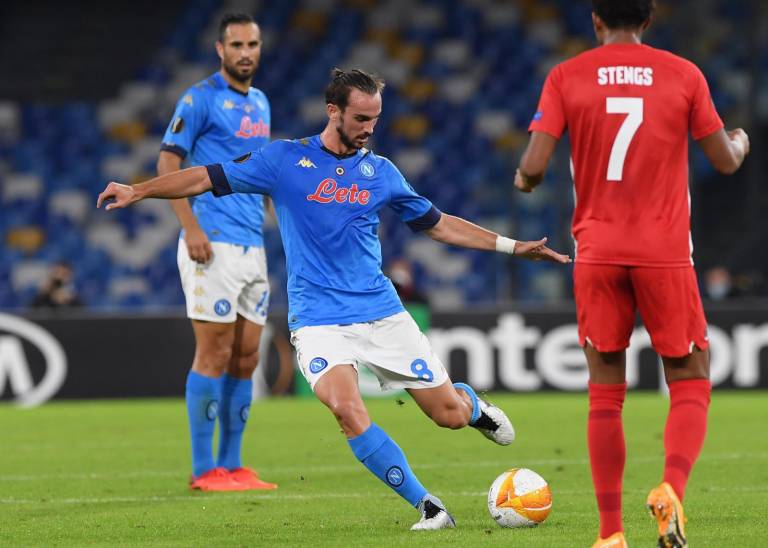 Napoli-Real Sociedad, Fabian: “Gruppo difficile, contenti per il primo posto”