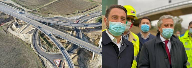 Aperto il tratto della SS640 che dall’autostrada A19 PA-CT passa per Caltanissetta