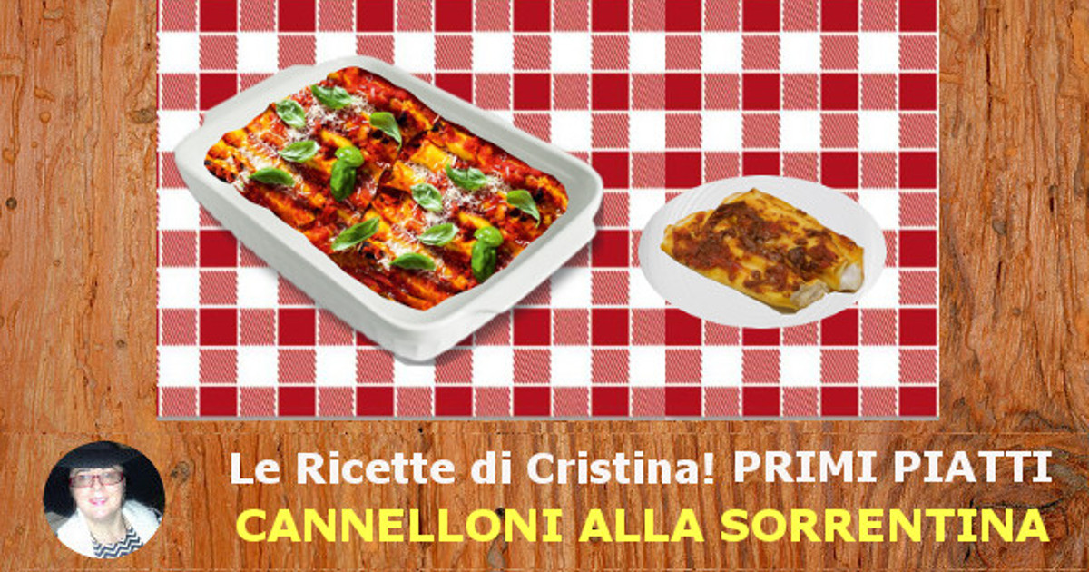 Cannelloni alla Sorrentina
