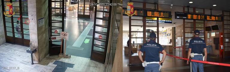 Messina, la Polizia denuncia un cingalese e lui incendia 3 tendiflex