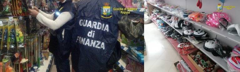 Sequestro di oltre 50.000 articoli per la cura della persona e giocattoli non sicuri
