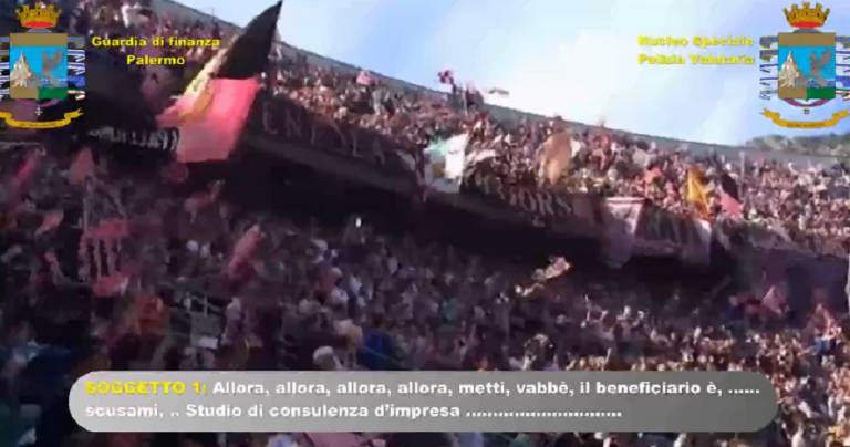Sequestro e misure cautelari a seguito del fallimento della Palermo calcio (VIDEO)