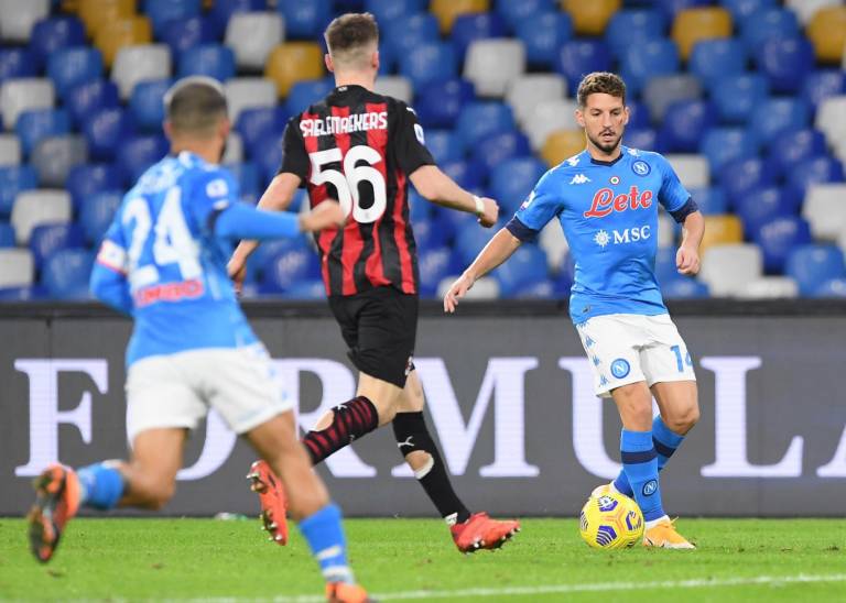 Il Podio Azzurro di Napoli-Milan