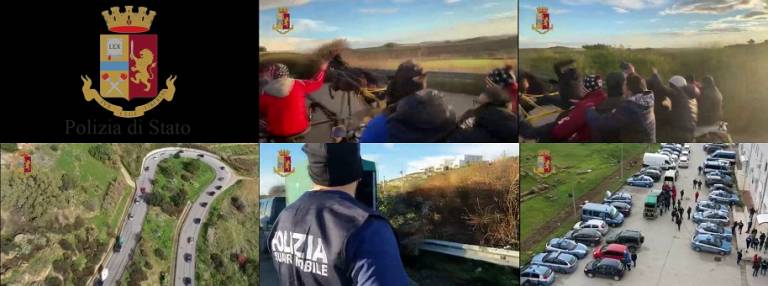 Agrigento, 38 persone denunciate per corsa clandestina di cavalli