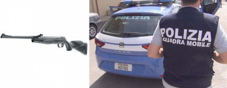 Denunciato pluripregiudicato, camminava con una carabina sotto braccio