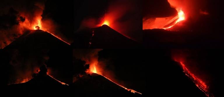 Etna in eruzione da stanotte con fontane di lava