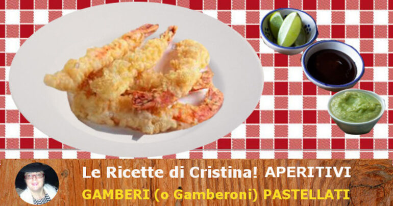 Gamberi in pastella: la ricetta per un aperitivo gustoso e raffinato.