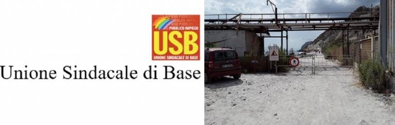 Il sindacato Usb scrive al Presidente Musumeci per i lavoratori ex Pumex di Lipari