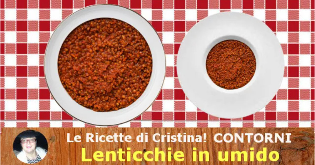 Lenticchie in umido, un contorno sano e gustoso