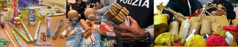 Sequestrati in città e provincia oltre un quintale e mezzo di botti. Denunce