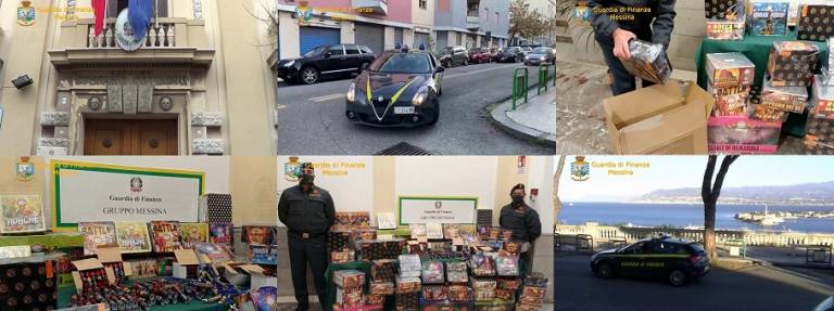 Sequestrati oltre 300 kg di fuochi d’artificio illegali (VIDEO)