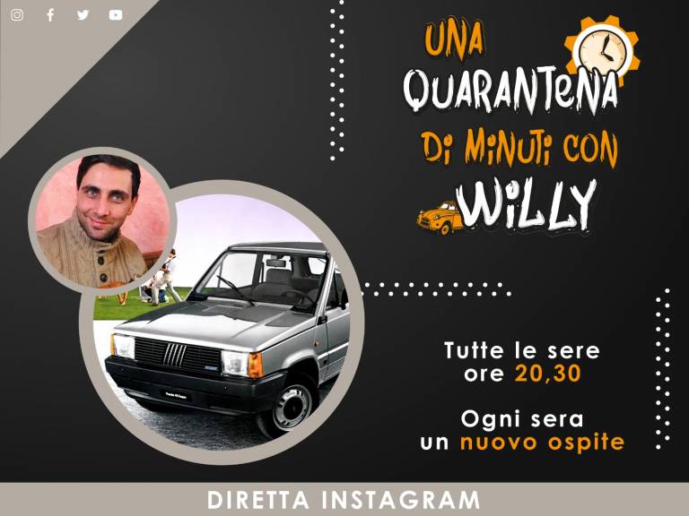 Gina festeggia 100 anni in diretta Instagram con la sua Fiat 128