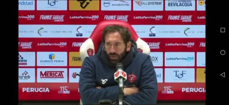 Perugia-Imolese, conferenza pre gara mister Caserta (Video)