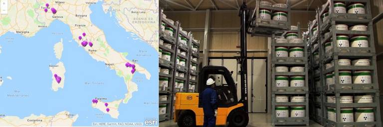 In Sicilia 4 potenziali aree per il deposito di scorie nucleari. 7 le Regioni in Italia