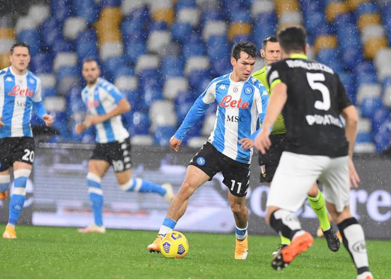 RILEGGI LIVE: Napoli – Spezia 1 – 2 (58′ Petagna, 58′ Nzola (R), 81′ Pobega)