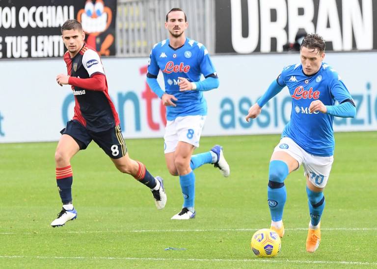 Il Podio Azzurro di Cagliari-Napoli