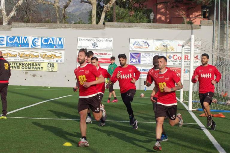 Sorrento, via l’incubo Covid. E mercoledì si torna in campo col Picerno