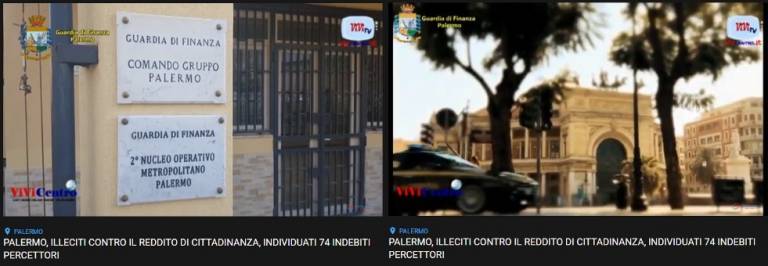 74 percettori illeciti di reddito di cittadinanza (VIDEO)