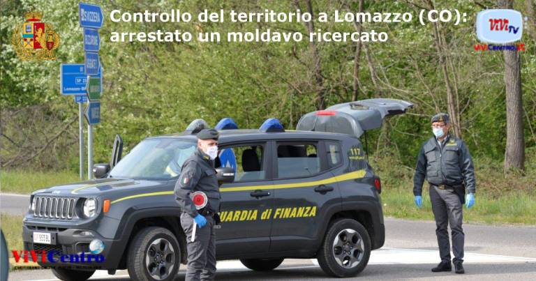Controllo del territorio a Lomazzo (CO): arrestato un moldavo ricercato