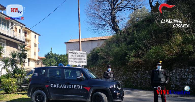 Cropalati, Caloveto e Paludi: 1 arresto e 7 denunce