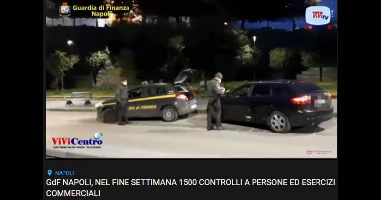 GdF Napoli: 1500 controlli e 101 sanzioni nel fine settimana (VIDEO)
