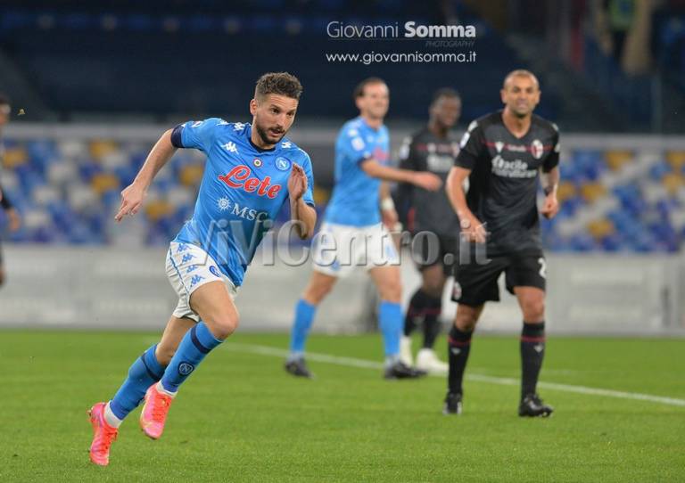 Napoli, le ultime sull’infortunio di Mertens in nazionale