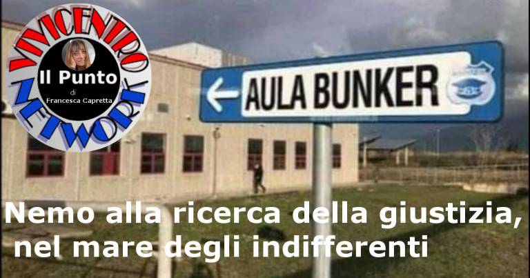 Nemo alla ricerca della giustizia, nel mare degli indifferenti