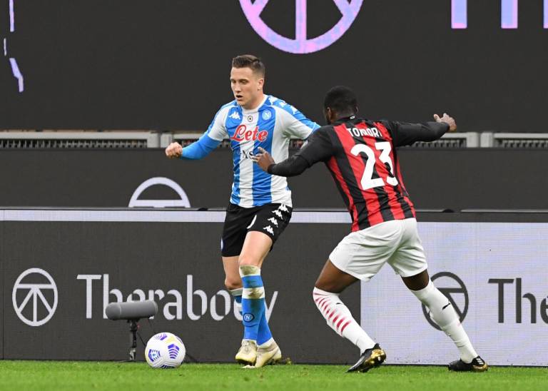 Il Podio Azzurro di Milan-Napoli